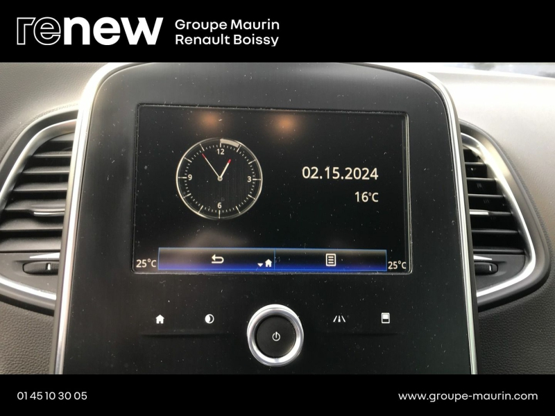 RENAULT Scenic d’occasion à vendre à LIMEIL-BRÉVANNES chez ADP – BOISSY AUTOMOBILES (Photo 12)